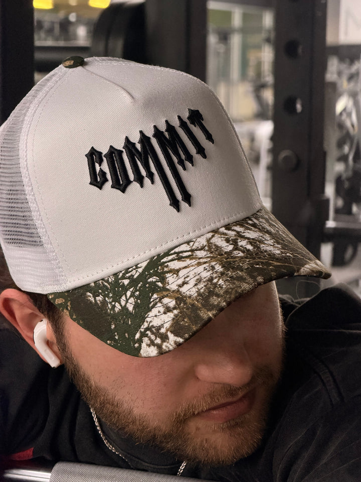COMMIT Camo Trucker Cap